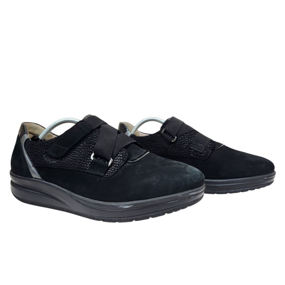 Hartjes Wellness Rocker Mens No Lace Adjustable Strap Slip On Comfort Shoes 10